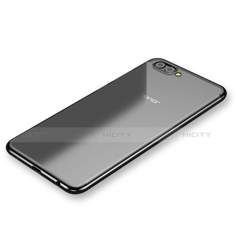 Coque Ultra Fine TPU Souple Housse Etui Transparente H03 pour Huawei Honor View 10 Noir Plus