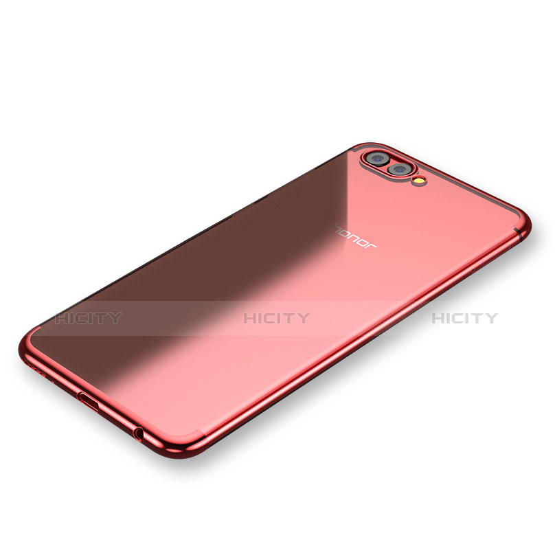 Coque Ultra Fine TPU Souple Housse Etui Transparente H03 pour Huawei Honor View 10 Rouge Plus