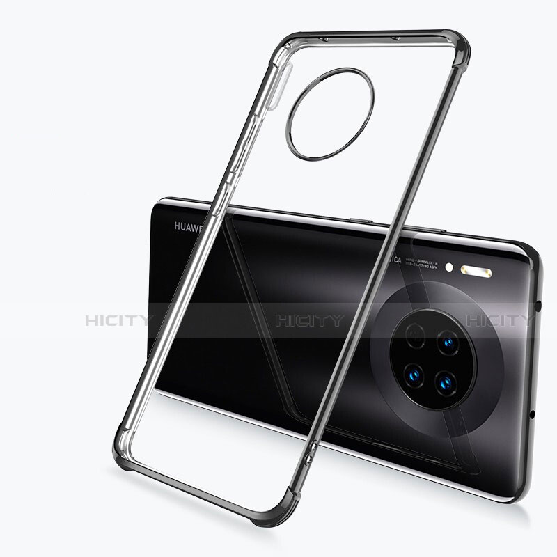 Coque Ultra Fine TPU Souple Housse Etui Transparente H03 pour Huawei Mate 30 5G Noir Plus