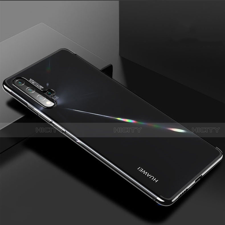 Coque Ultra Fine TPU Souple Housse Etui Transparente H03 pour Huawei Nova 5 Noir Plus