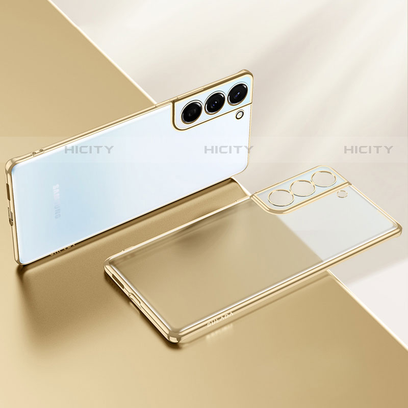 Coque Ultra Fine TPU Souple Housse Etui Transparente H03 pour Samsung Galaxy S21 5G Or Plus