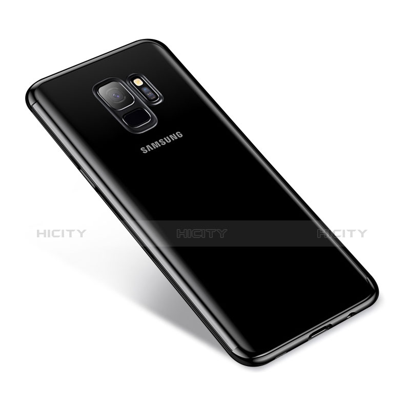 Coque Ultra Fine TPU Souple Housse Etui Transparente H03 pour Samsung Galaxy S9 Noir Plus