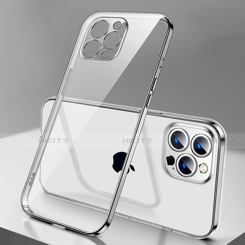 Coque Ultra Fine TPU Souple Housse Etui Transparente H04 pour Apple iPhone 13 Pro Max Plus