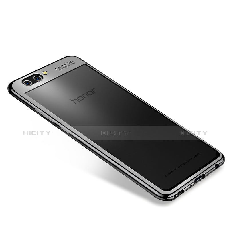 Coque Ultra Fine TPU Souple Housse Etui Transparente H04 pour Huawei Honor View 10 Noir Plus