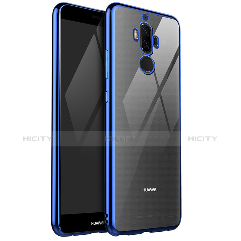 Coque Ultra Fine TPU Souple Housse Etui Transparente H04 pour Huawei Mate 9 Bleu Plus