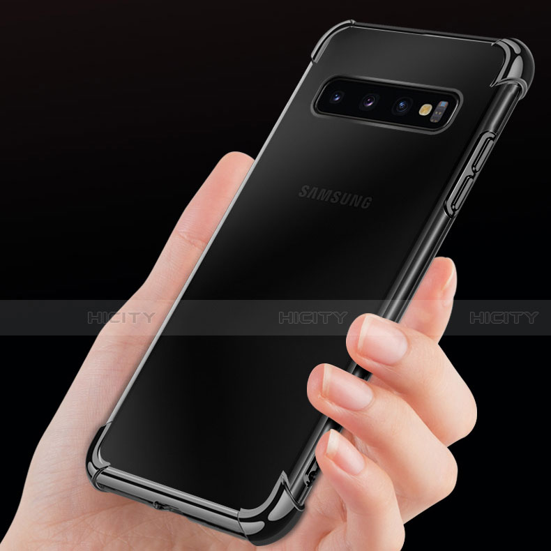 Coque Ultra Fine TPU Souple Housse Etui Transparente H04 pour Samsung Galaxy S10 5G Plus