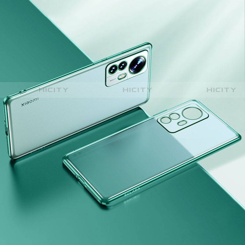Coque Ultra Fine TPU Souple Housse Etui Transparente H04 pour Xiaomi Mi 12S Pro 5G Vert Plus