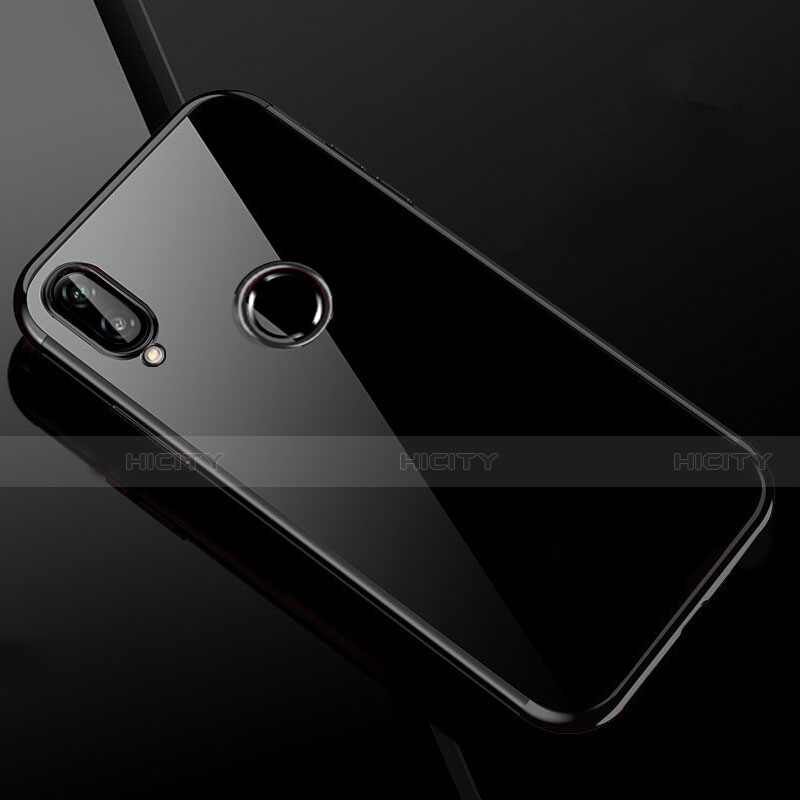 Coque Ultra Fine TPU Souple Housse Etui Transparente H04 pour Xiaomi Redmi Note 7 Noir Plus