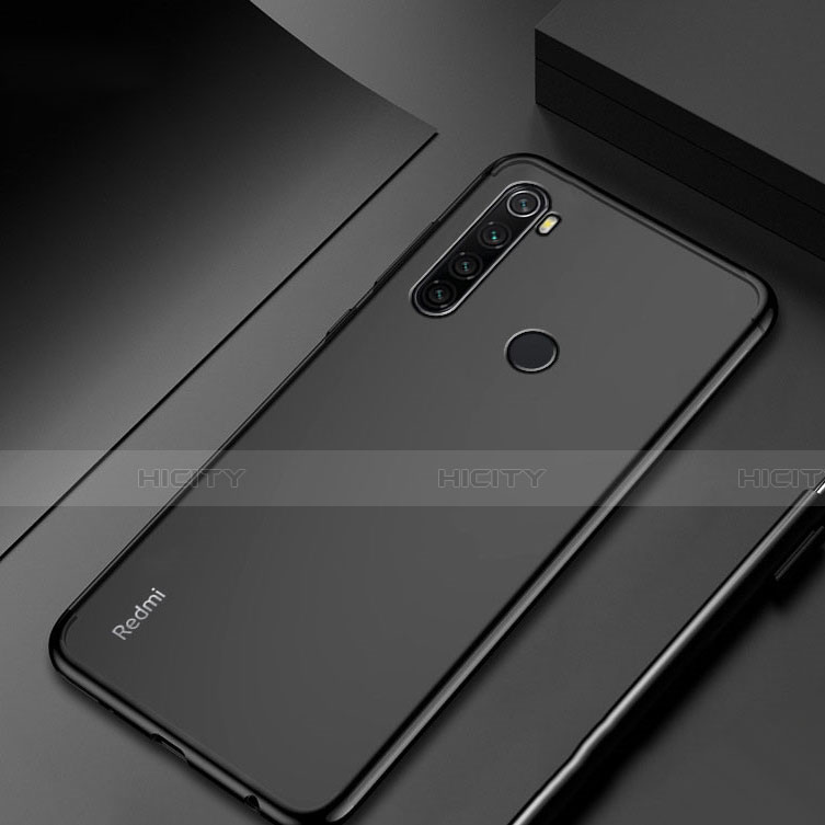 Coque Ultra Fine TPU Souple Housse Etui Transparente H04 pour Xiaomi Redmi Note 8 (2021) Noir Plus