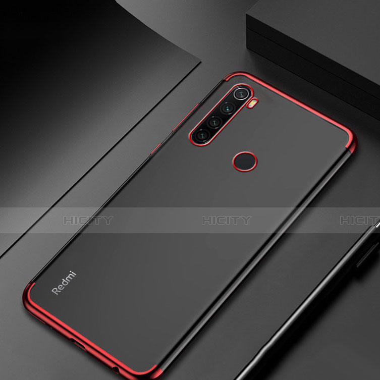 Coque Ultra Fine TPU Souple Housse Etui Transparente H04 pour Xiaomi Redmi Note 8 Rouge Plus