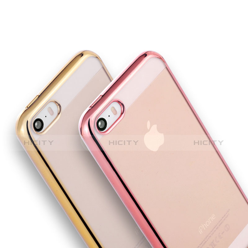 Coque Ultra Fine TPU Souple Housse Etui Transparente H05 pour Apple iPhone 5 Plus