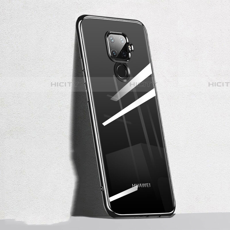Coque Ultra Fine TPU Souple Housse Etui Transparente H05 pour Huawei Nova 5i Pro Noir Plus