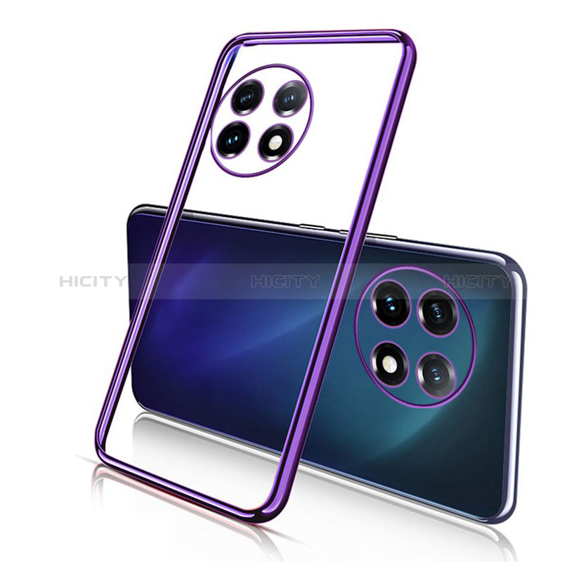 Coque Ultra Fine TPU Souple Housse Etui Transparente H05 pour OnePlus 11R 5G Violet Plus