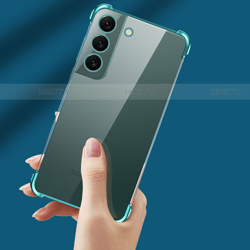 Coque Ultra Fine TPU Souple Housse Etui Transparente H05 pour Samsung Galaxy S22 Plus 5G Plus