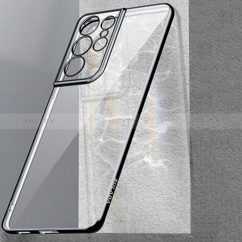Coque Ultra Fine TPU Souple Housse Etui Transparente H08 pour Samsung Galaxy S24 Ultra 5G Plus