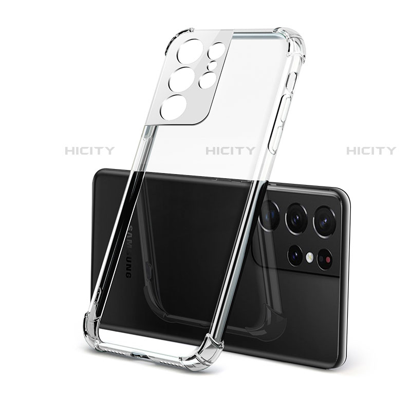 Coque Ultra Fine TPU Souple Housse Etui Transparente H09 pour Samsung Galaxy S22 Ultra 5G Plus
