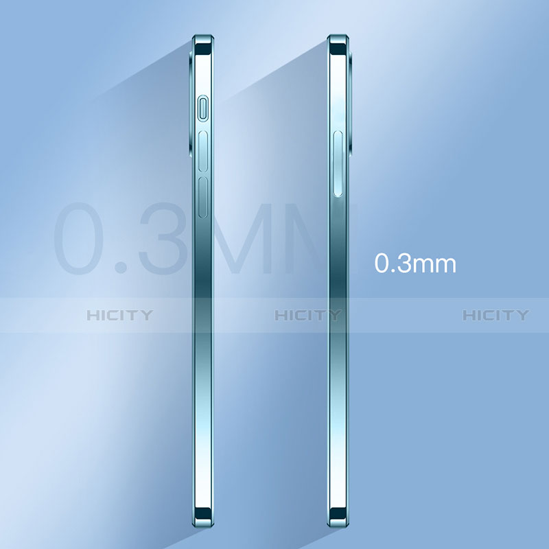 Coque Ultra Fine TPU Souple Housse Etui Transparente H10 pour Apple iPhone 13 Mini Plus