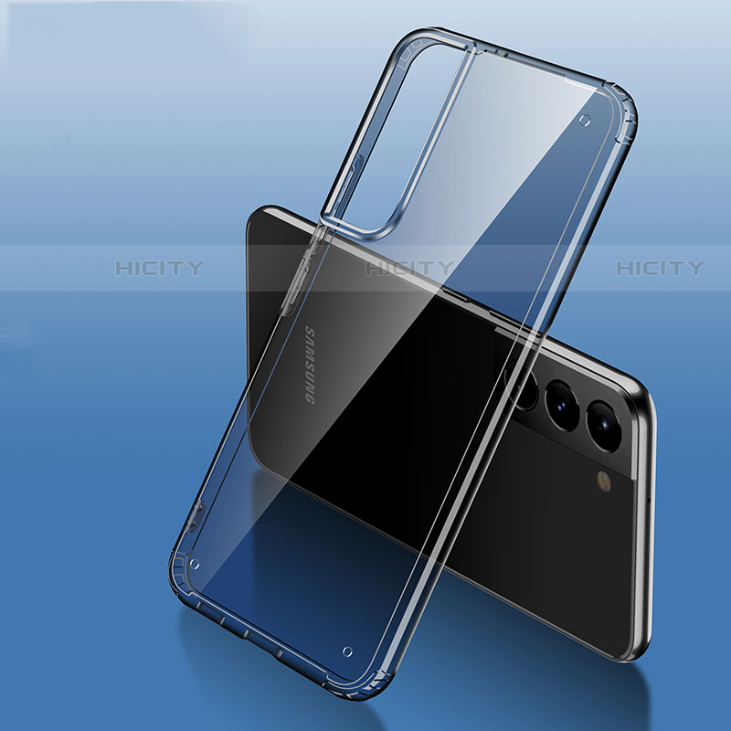 Coque Ultra Fine TPU Souple Housse Etui Transparente H10 pour Samsung Galaxy S21 5G Gris Plus