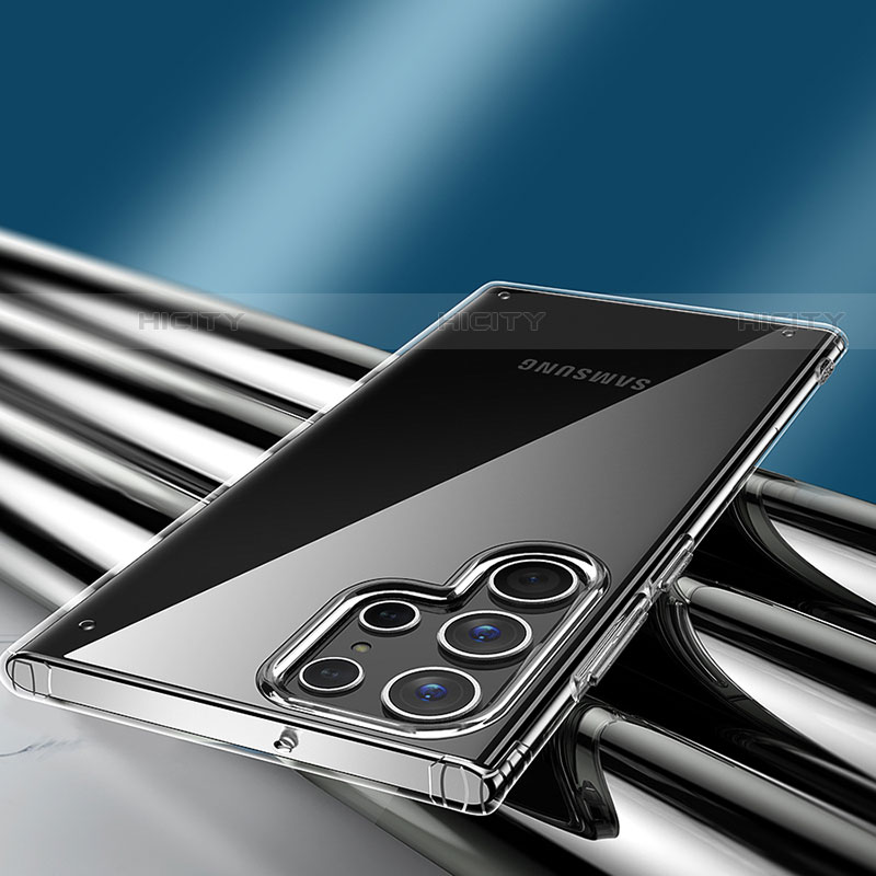 Coque Ultra Fine TPU Souple Housse Etui Transparente H10 pour Samsung Galaxy S21 Ultra 5G Plus