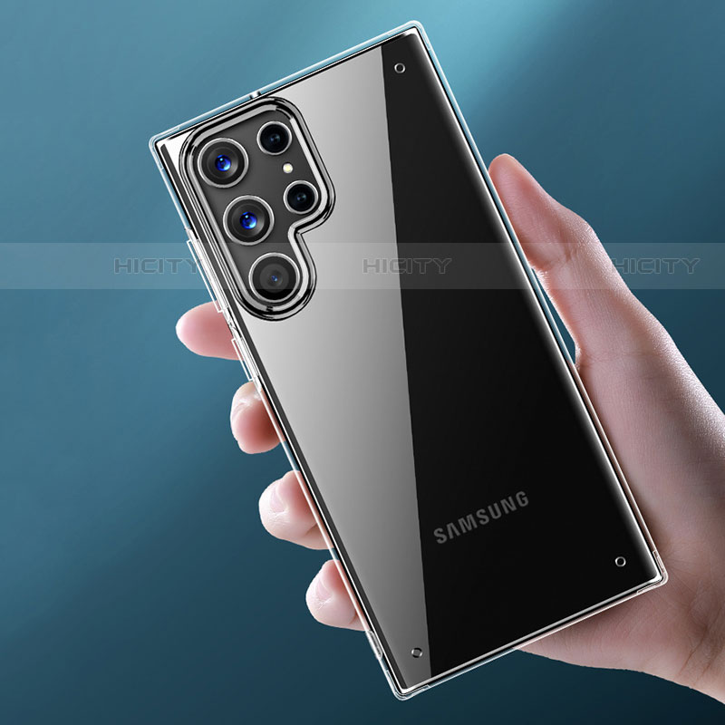 Coque Ultra Fine TPU Souple Housse Etui Transparente H10 pour Samsung Galaxy S21 Ultra 5G Plus