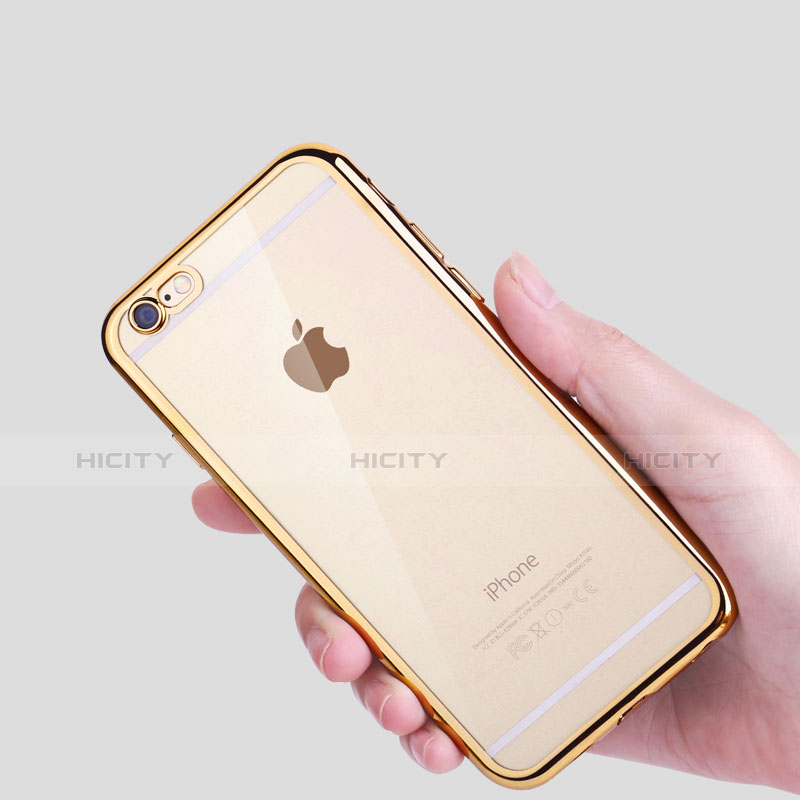 Coque Ultra Fine TPU Souple Housse Etui Transparente H16 pour Apple iPhone 6S Plus