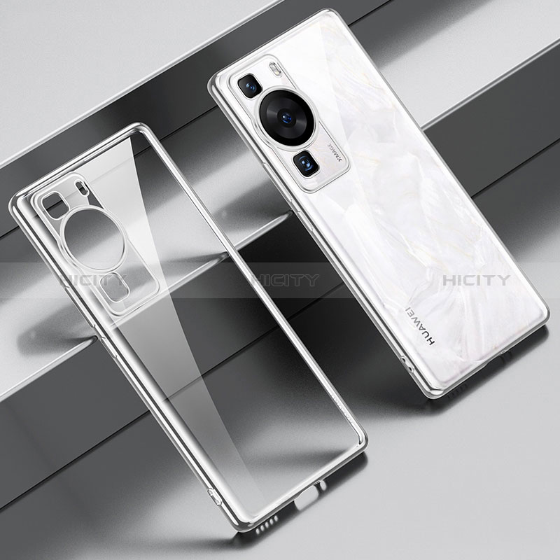 Coque Ultra Fine TPU Souple Housse Etui Transparente LD1 pour Huawei P60 Pro Argent Plus