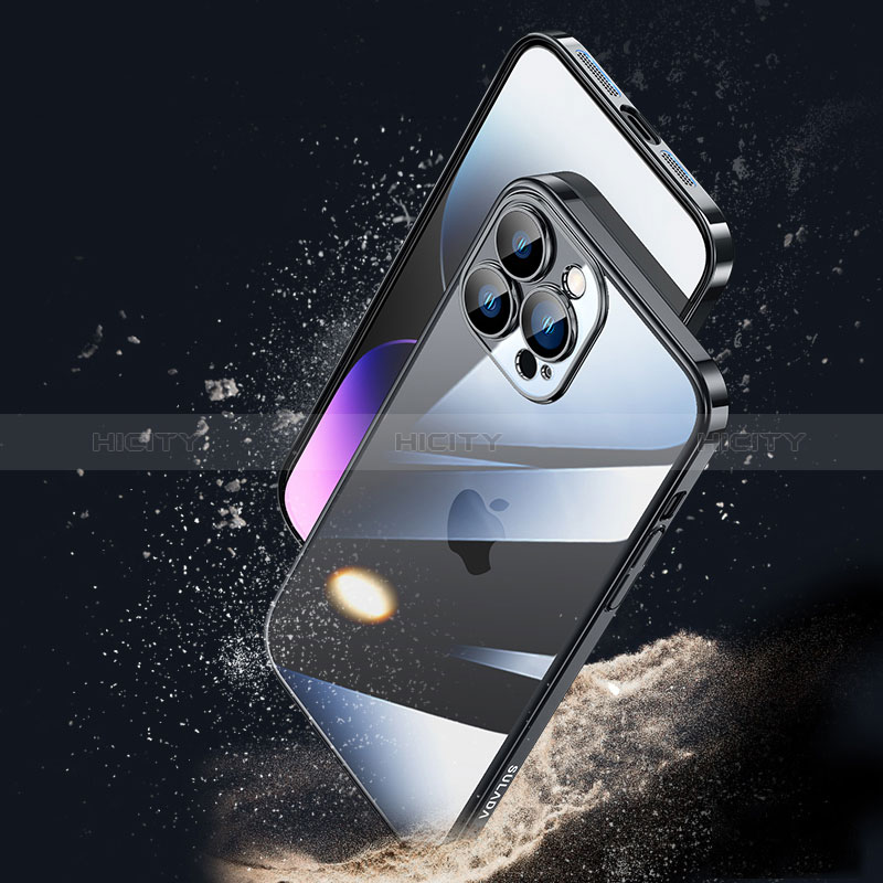 Coque Ultra Fine TPU Souple Housse Etui Transparente LD4 pour Apple iPhone 13 Pro Plus