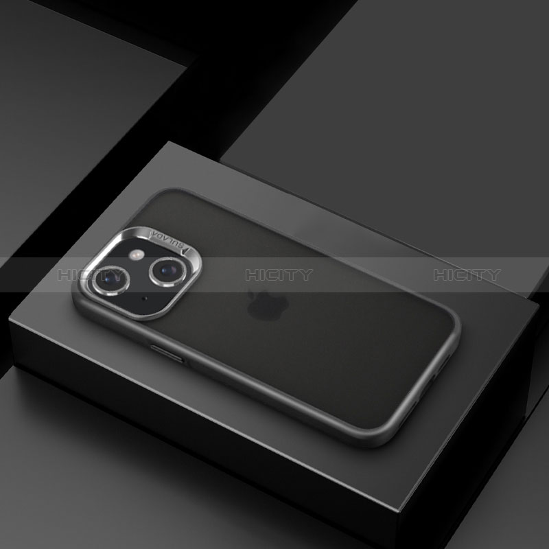 Coque Ultra Fine TPU Souple Housse Etui Transparente LD8 pour Apple iPhone 14 Plus Noir Plus