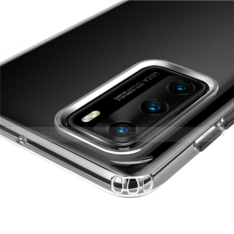 Coque Ultra Fine TPU Souple Housse Etui Transparente N01 pour Huawei P40 Plus