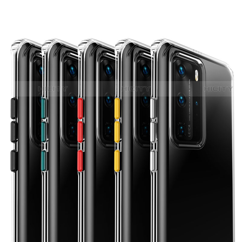 Coque Ultra Fine TPU Souple Housse Etui Transparente N01 pour Huawei P40 Pro Plus