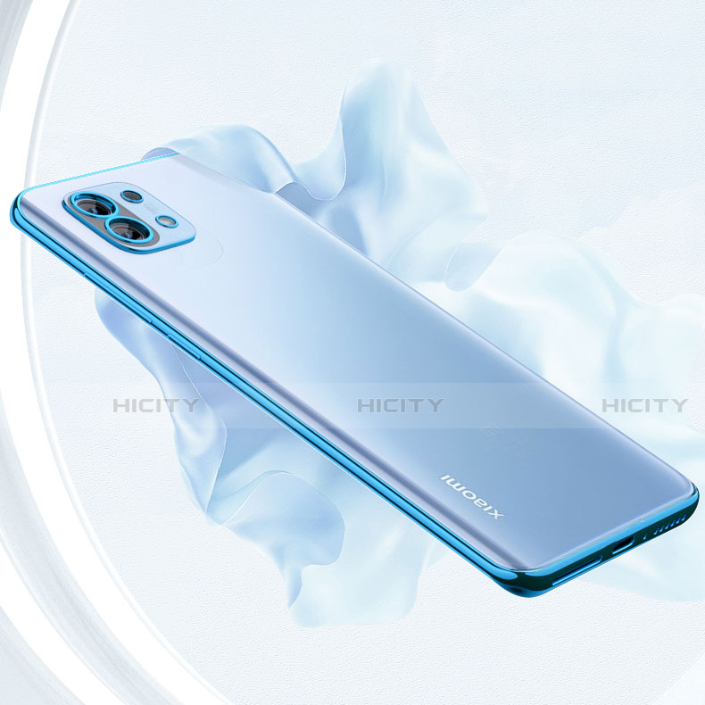 Coque Ultra Fine TPU Souple Housse Etui Transparente pour Xiaomi Mi 11 5G Plus