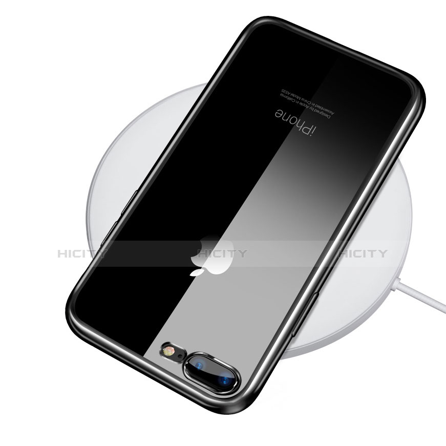Coque Ultra Fine TPU Souple Housse Etui Transparente Q04 pour Apple iPhone 8 Plus Plus
