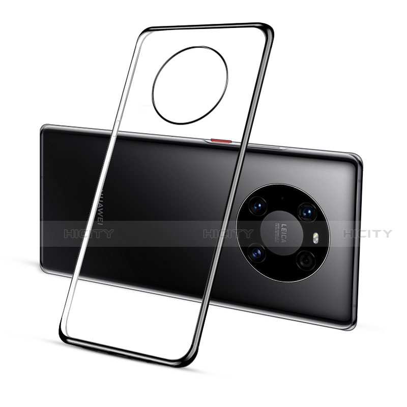 Coque Ultra Fine TPU Souple Housse Etui Transparente S01 pour Huawei Mate 40E Pro 4G Noir Plus