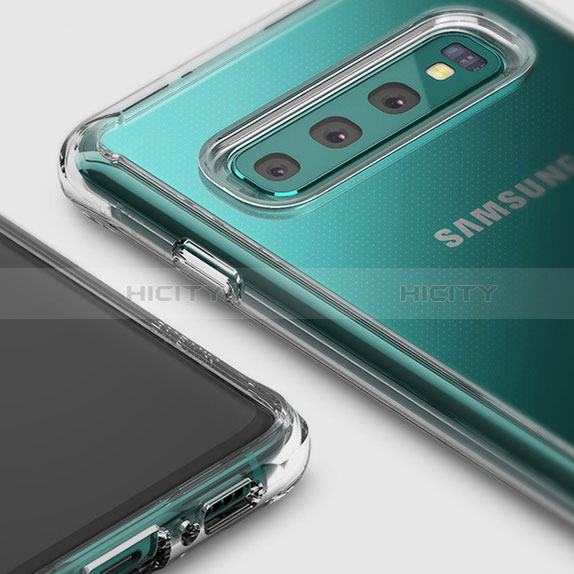Coque Ultra Fine TPU Souple Housse Etui Transparente S01 pour Samsung Galaxy S10 5G Plus