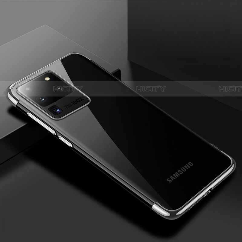 Coque Ultra Fine TPU Souple Housse Etui Transparente S01 pour Samsung Galaxy S20 Ultra 5G Plus