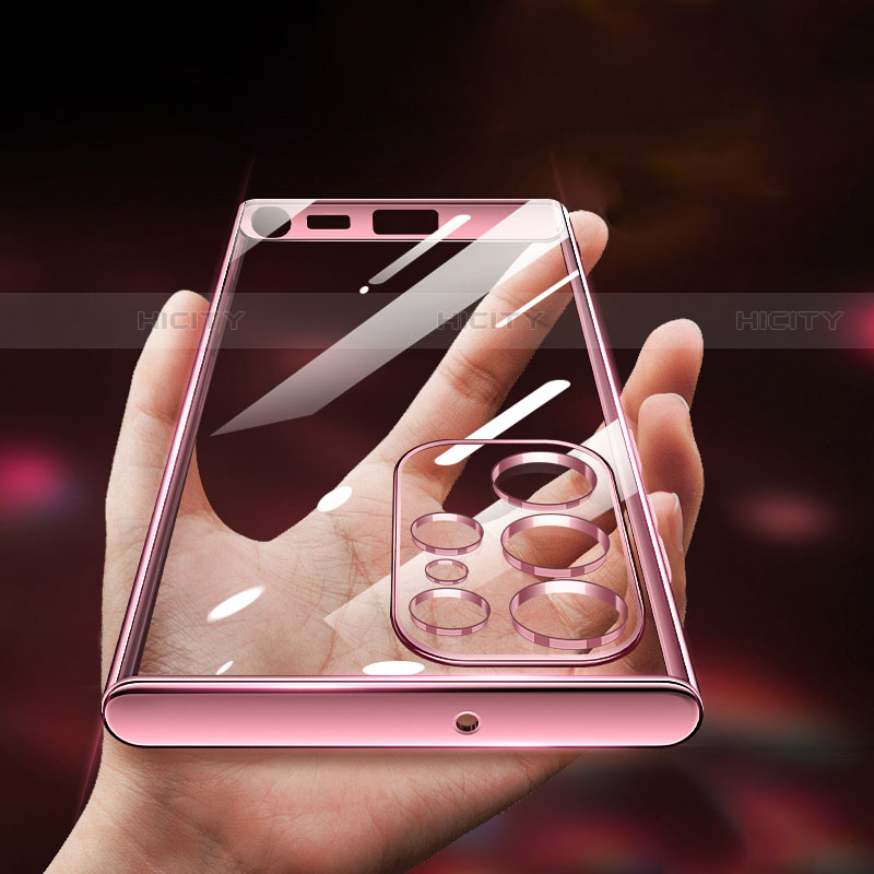Coque Ultra Fine TPU Souple Housse Etui Transparente S01 pour Samsung Galaxy S21 Ultra 5G Plus
