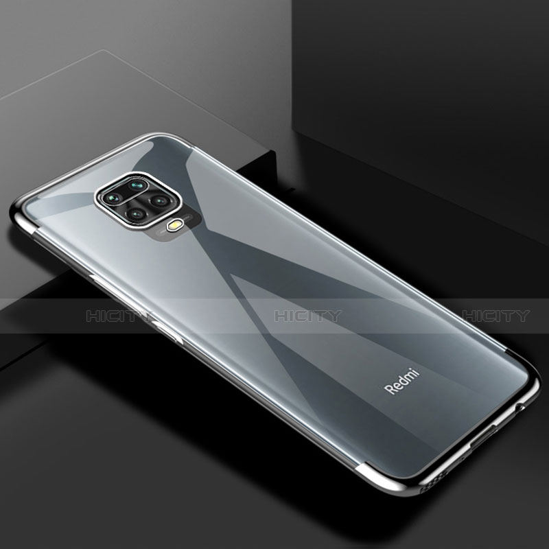 Coque Ultra Fine TPU Souple Housse Etui Transparente S01 pour Xiaomi Poco M2 Pro Argent Plus