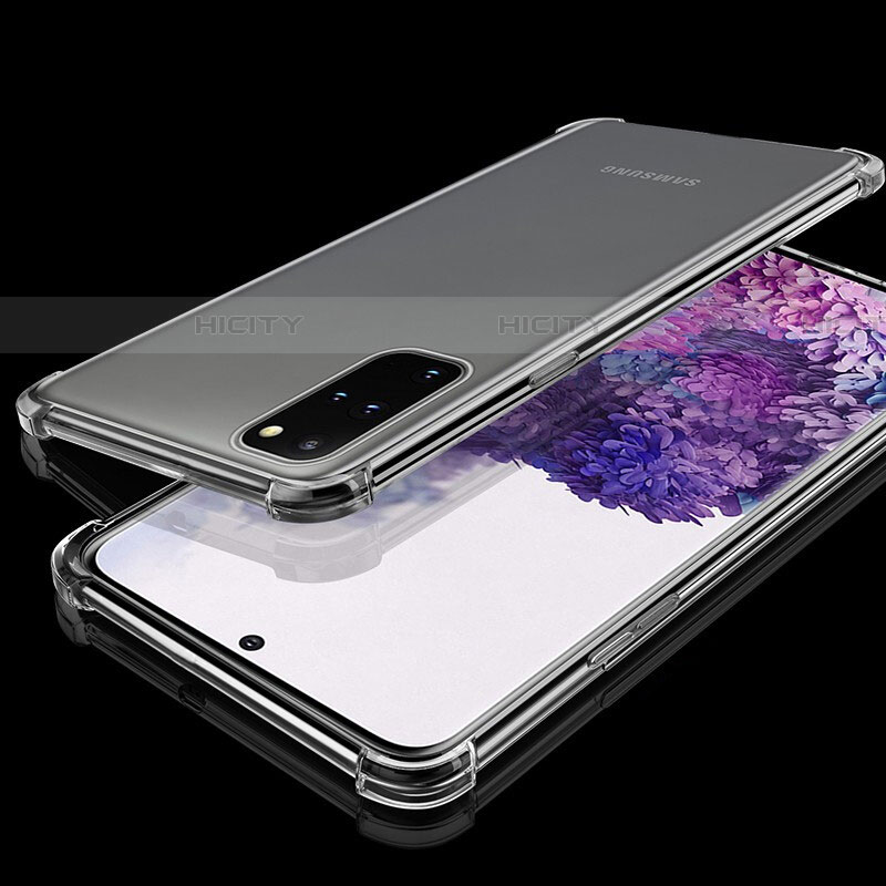 Coque Ultra Fine TPU Souple Housse Etui Transparente S02 pour Samsung Galaxy S20 Plus 5G Clair Plus