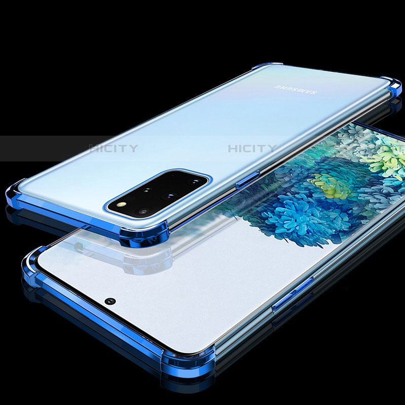 Coque Ultra Fine TPU Souple Housse Etui Transparente S02 pour Samsung Galaxy S20 Plus 5G Plus