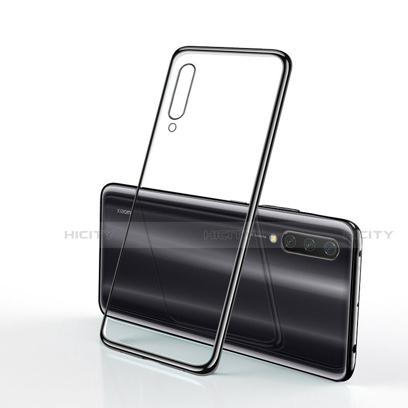 Coque Ultra Fine TPU Souple Housse Etui Transparente S02 pour Xiaomi Mi A3 Noir Plus