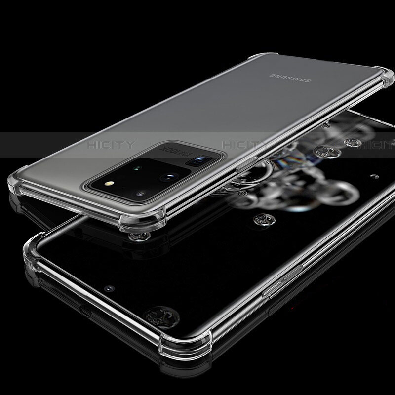Coque Ultra Fine TPU Souple Housse Etui Transparente S03 pour Samsung Galaxy S20 Ultra Plus