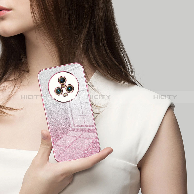 Coque Ultra Fine TPU Souple Housse Etui Transparente SY2 pour Huawei Honor Magic5 5G Plus