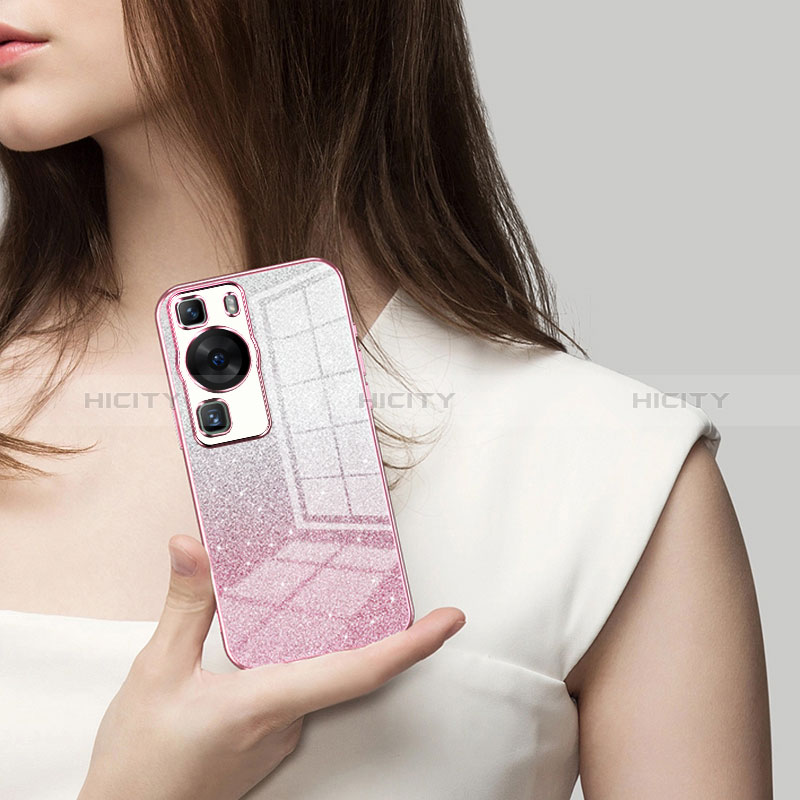 Coque Ultra Fine TPU Souple Housse Etui Transparente SY2 pour Huawei P60 Plus