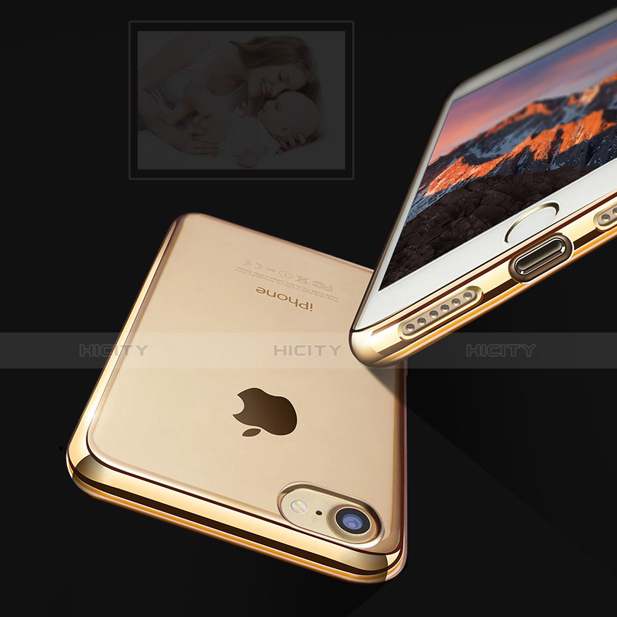 Coque Ultra Fine TPU Souple Housse Etui Transparente T08 pour Apple iPhone 6 Plus
