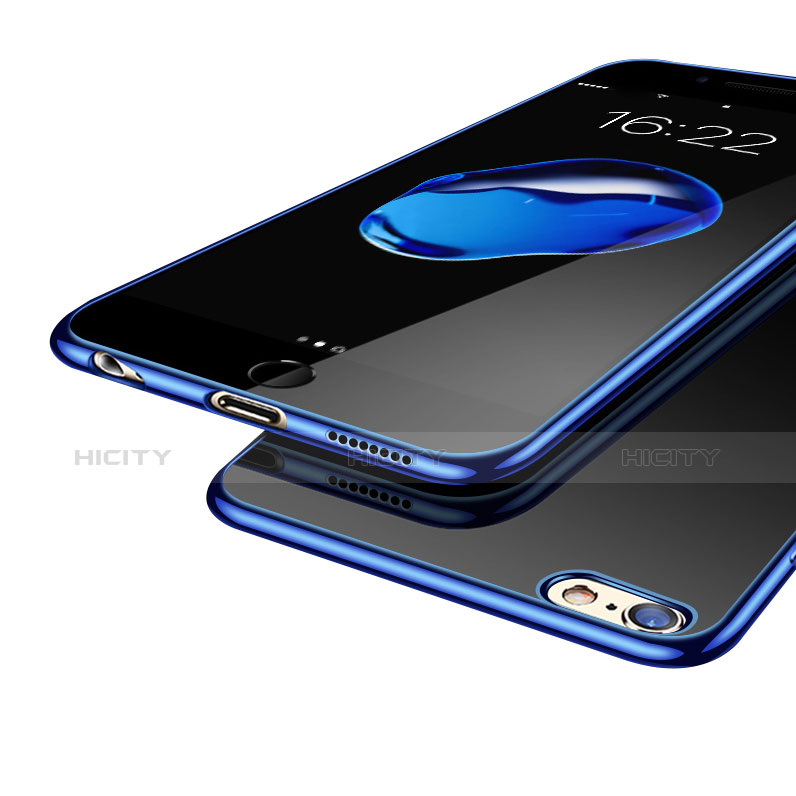 Coque Ultra Fine TPU Souple Housse Etui Transparente T08 pour Apple iPhone 6S Plus Plus