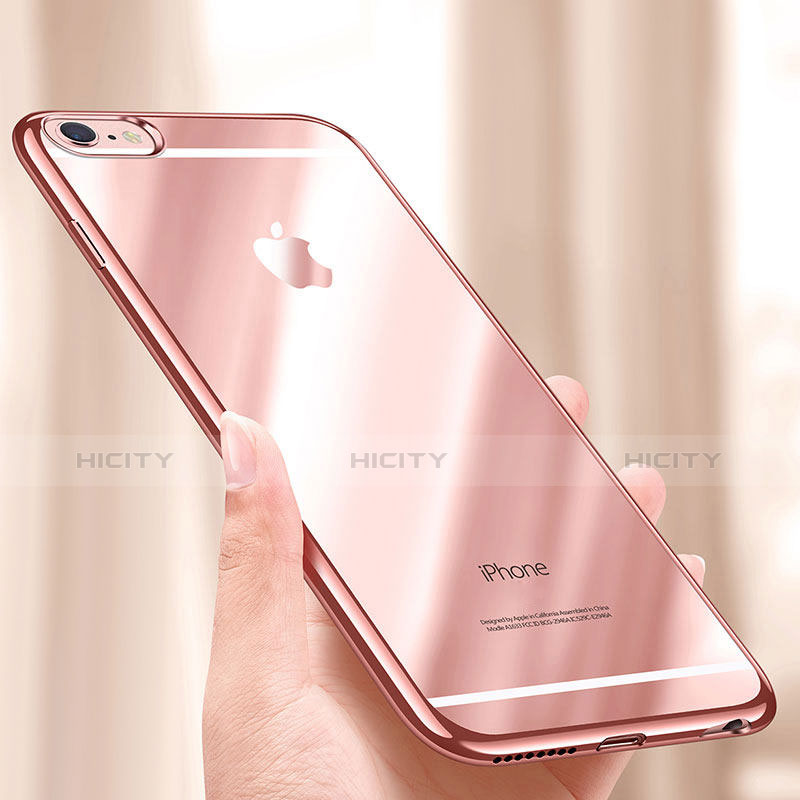Coque Ultra Fine TPU Souple Housse Etui Transparente T09 pour Apple iPhone 6S Plus Plus