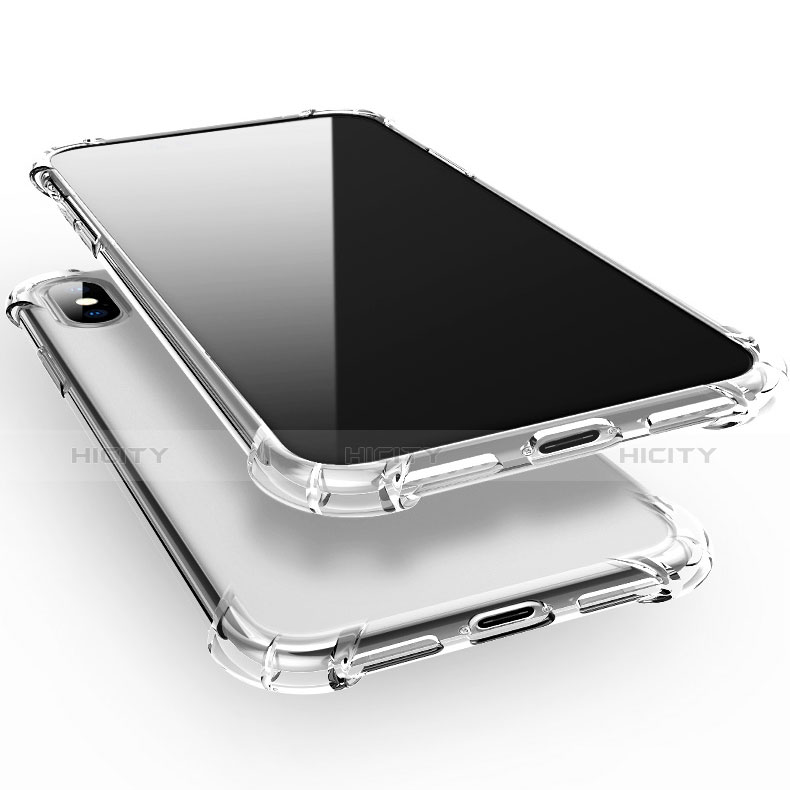 Coque Ultra Fine TPU Souple Housse Etui Transparente U01 pour Apple iPhone Xs Max Plus