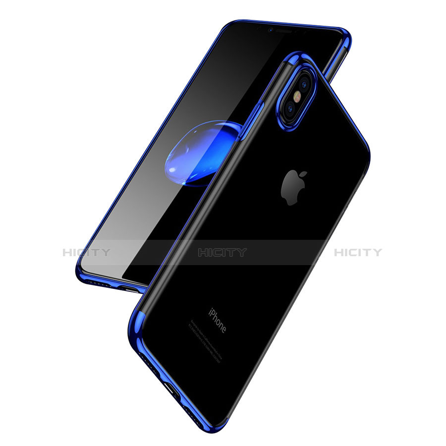 Coque Ultra Fine TPU Souple Housse Etui Transparente V02 pour Apple iPhone Xs Max Plus