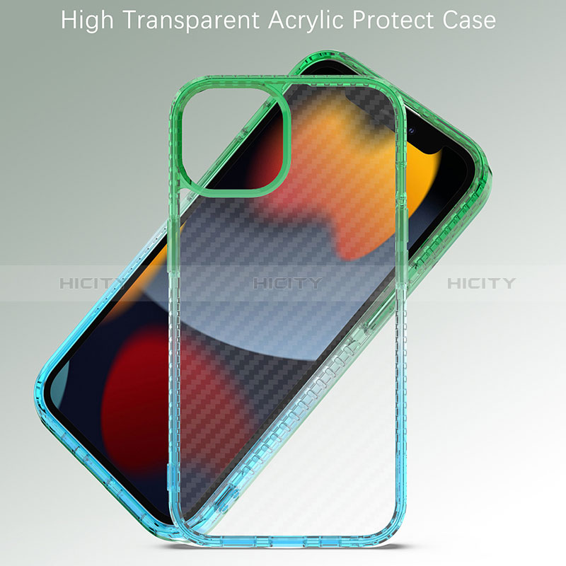Coque Ultra Fine TPU Souple Housse Etui Transparente YJ1 pour Apple iPhone 13 Plus