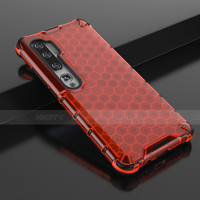Coque Ultra Fine TPU Souple Housse Etui Transparente Z01 pour Xiaomi Mi Note 10 Rouge Plus